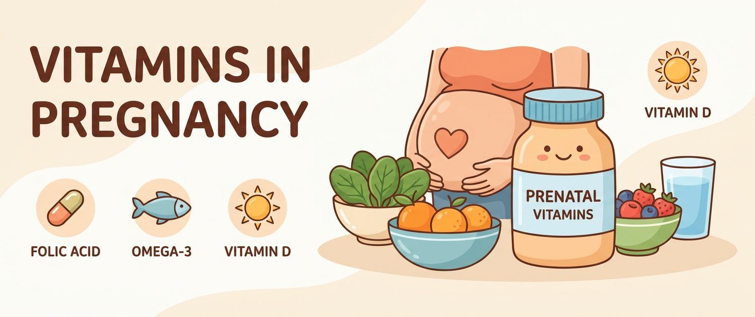 Vitamins in Pregnancy: Which You Need and by Trimester