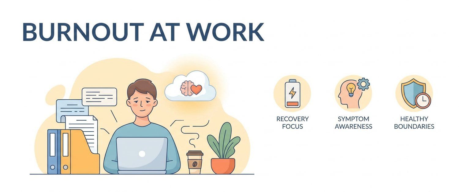 Burnout at Work: The Six Areas of Working Life That Burn You