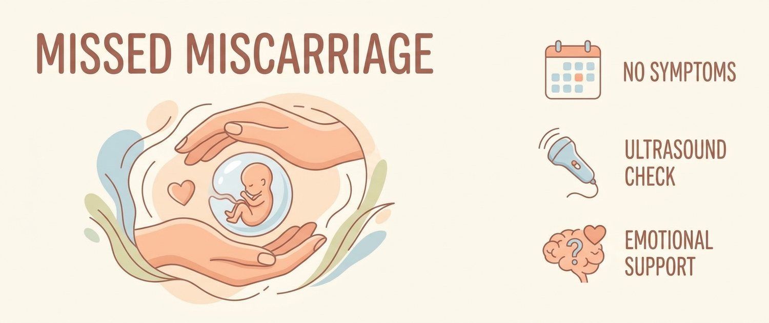 Missed Miscarriage: Signs, Symptoms, Causes and Diagnosis
