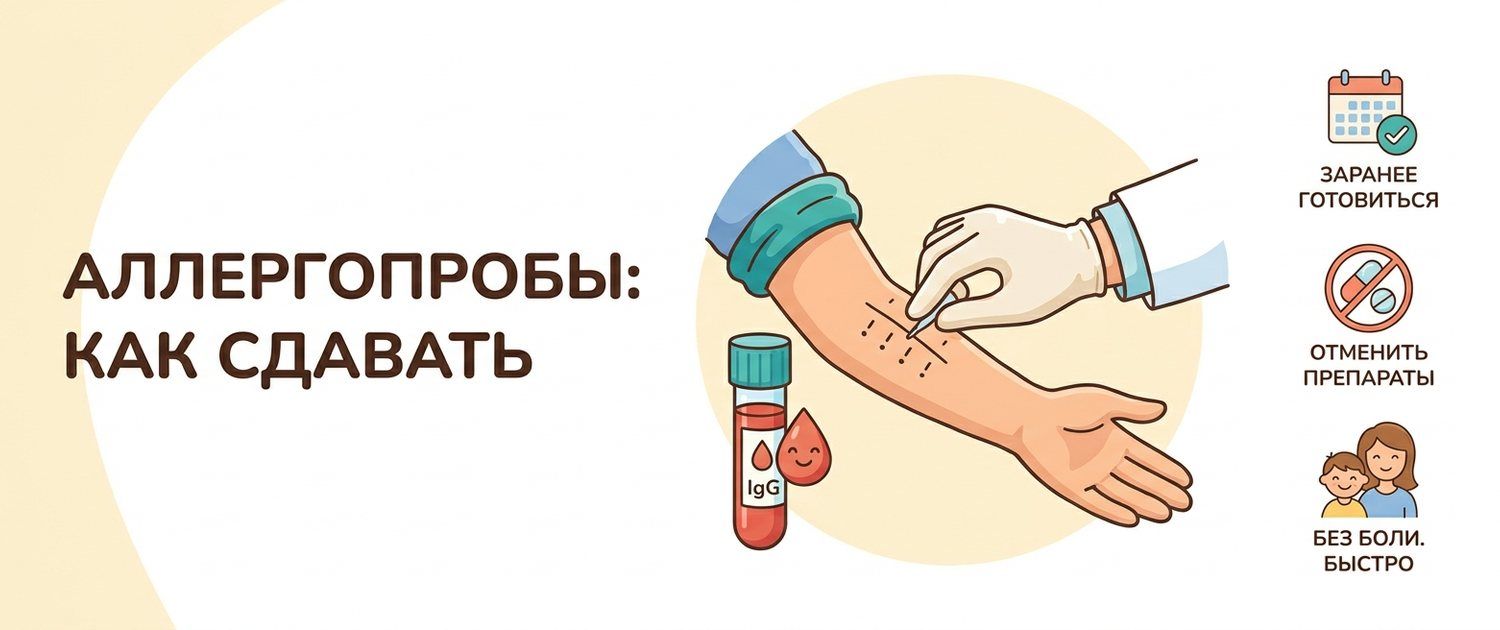 Аллергопробы: как сдавать, подготовка и что значат