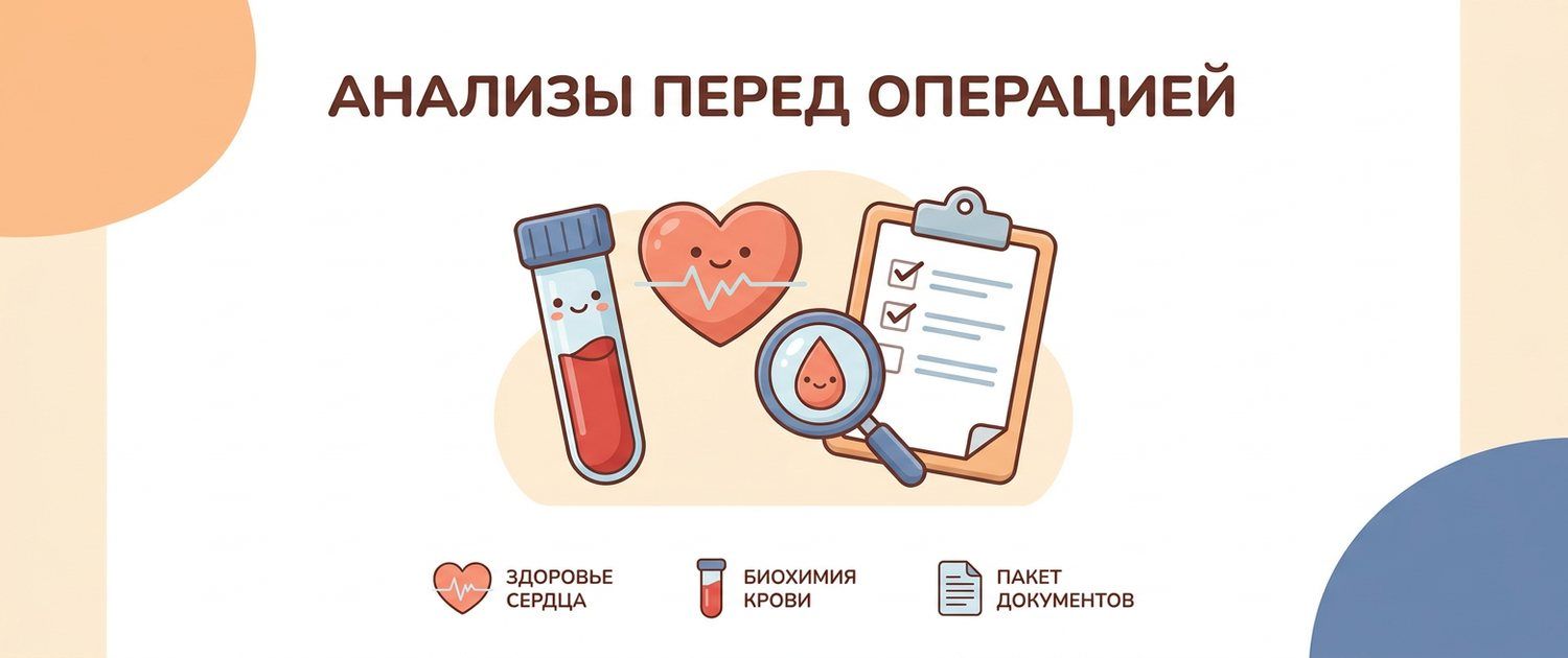 Анализы перед операцией: полный список и сроки годности