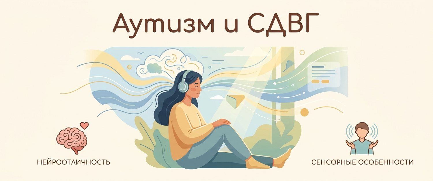 Аутизм и СДВГ вместе: как различают и почему сочетание долго отрицали