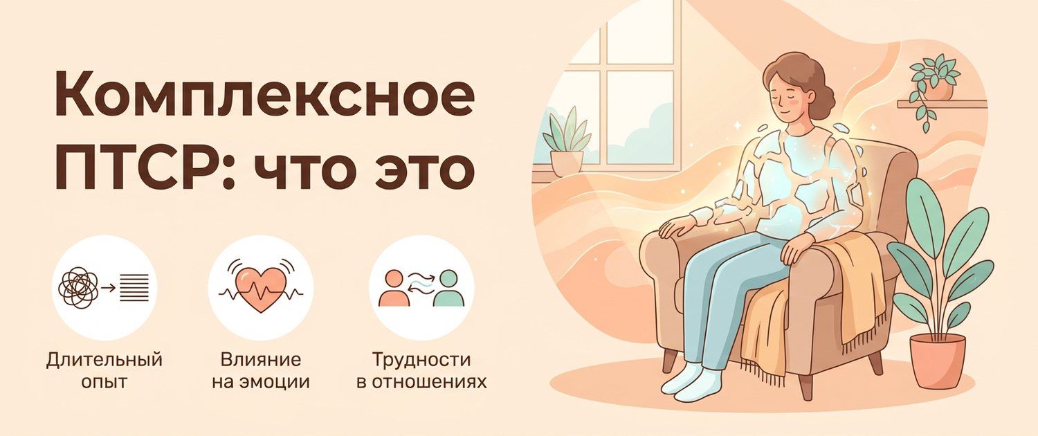 Комплексное ПТСР (кПТСР): что это и чем отличается от ПТСР