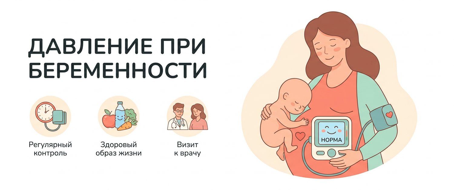 Давление при беременности: норма, высокое и низкое