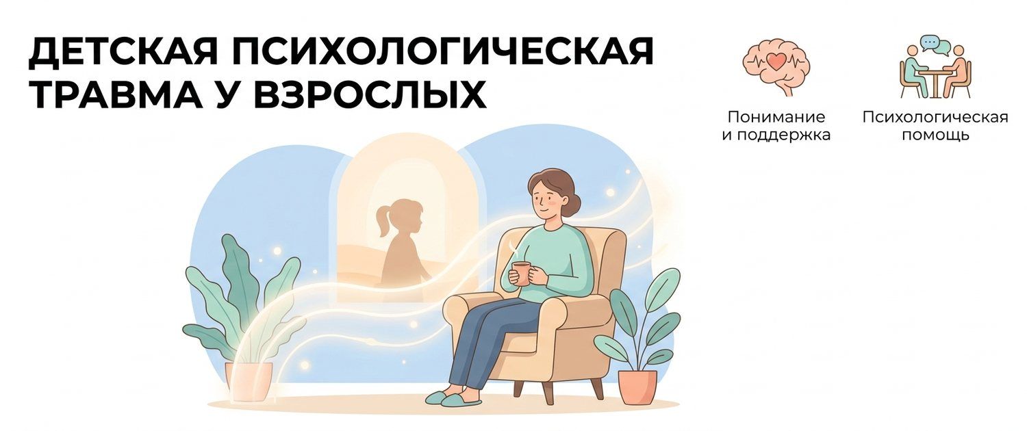 Детская травма: как она проявляется у взрослых и что делать