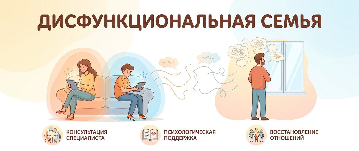 Дисфункциональная семья: признаки и след во взрослой жизни