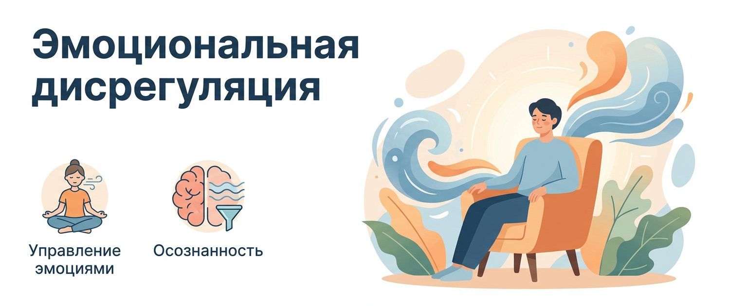Эмоциональная дисрегуляция и окно толерантности: что это значит