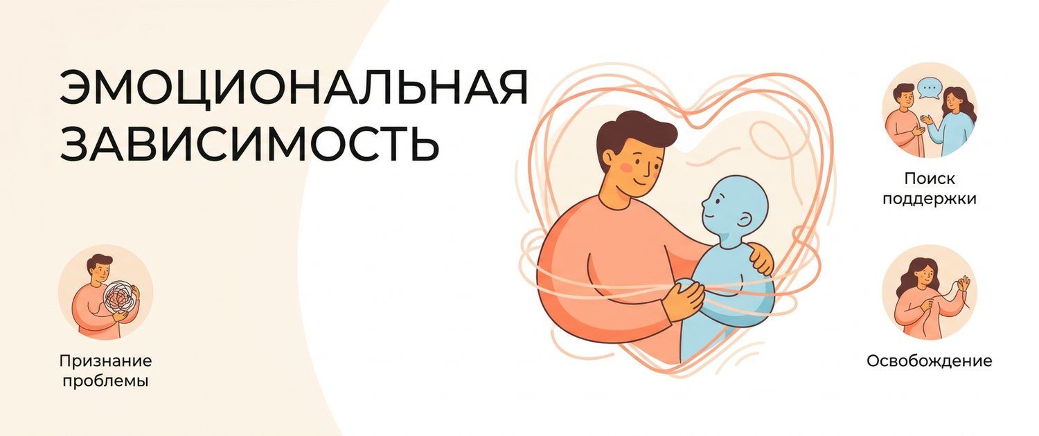 Эмоциональная зависимость в отношениях: признаки и что делать