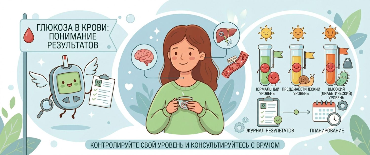 Глюкоза в крови: самостоятельный разбор результатов анализа
