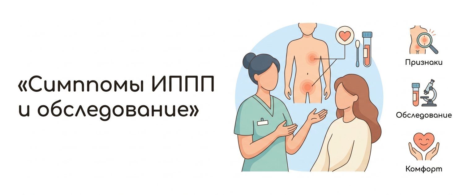 Симптомы ИППП у мужчин и женщин: признаки и обследование