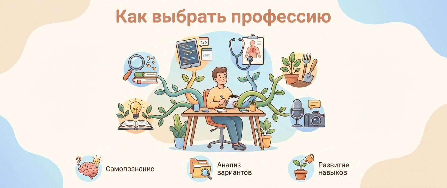 Как выбрать профессию: способ, а не список вариантов