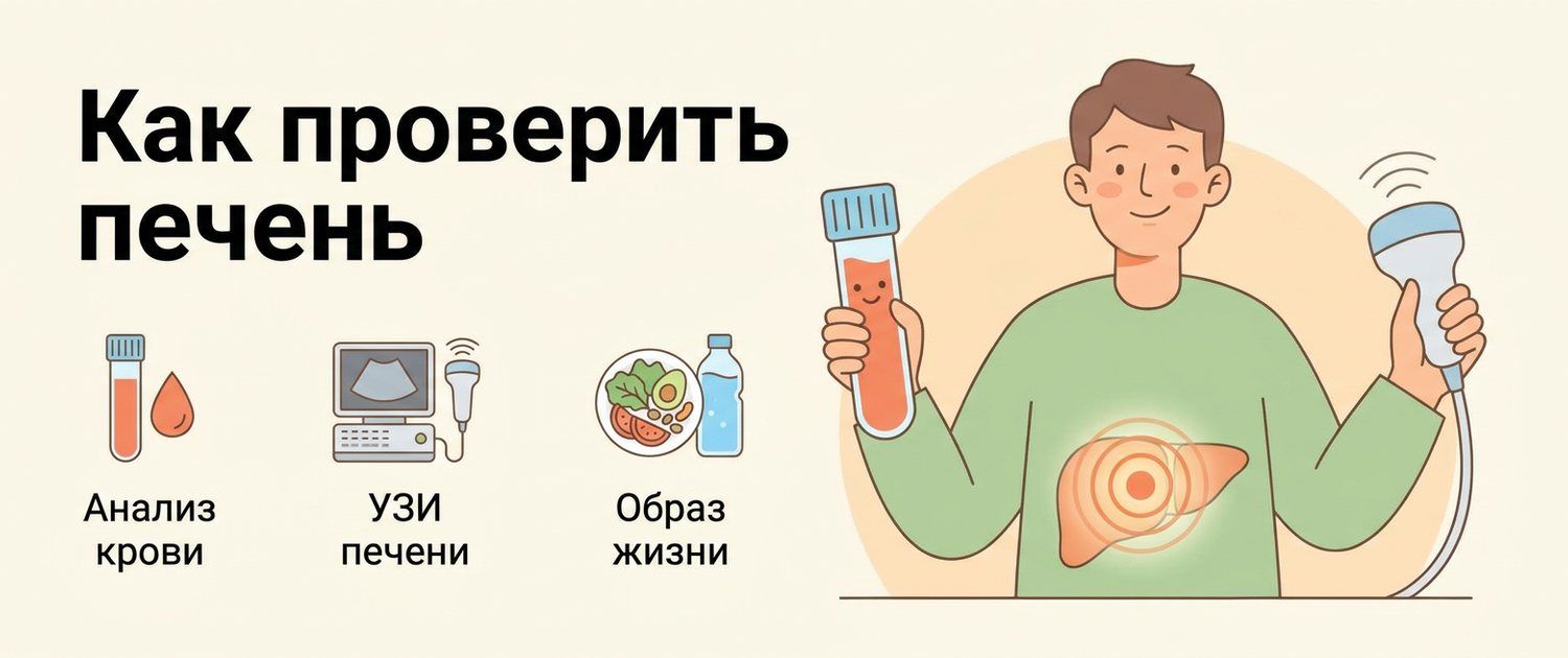 Какие анализы сдать, чтобы проверить печень: список