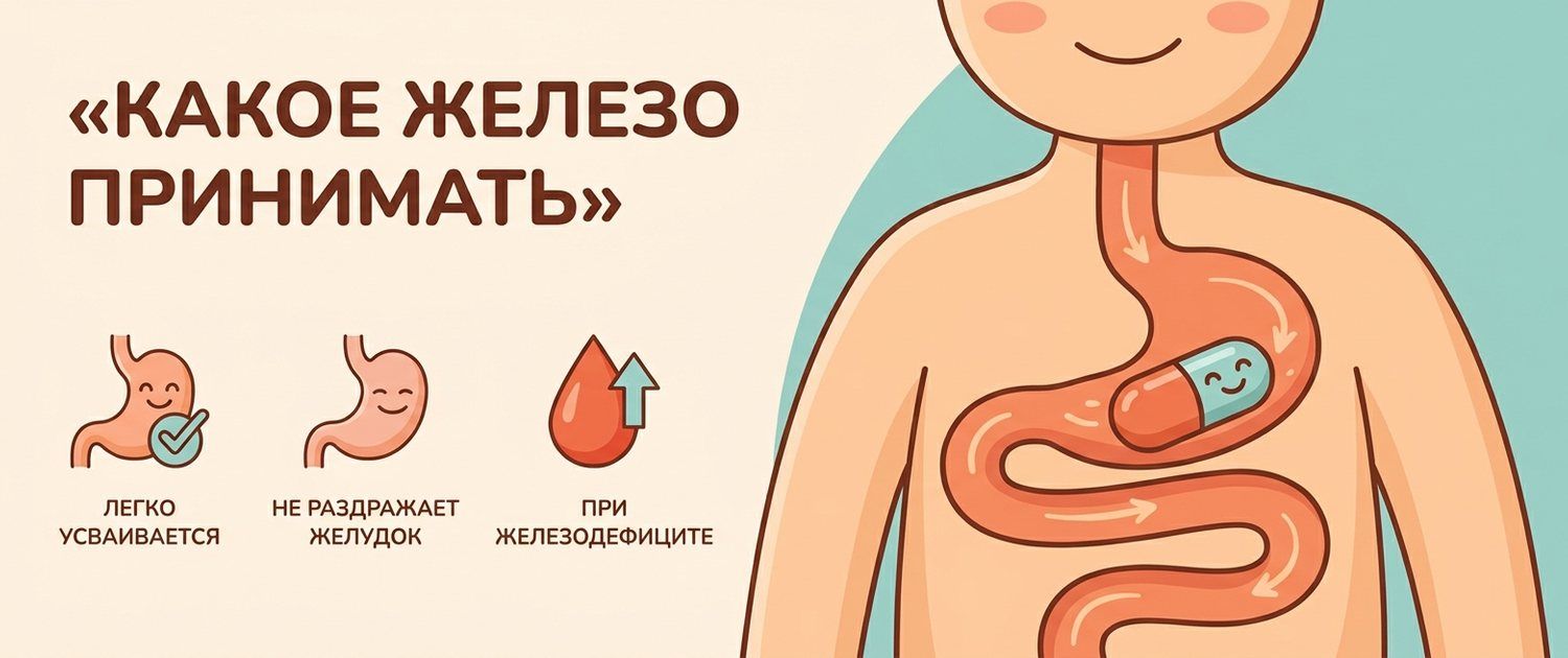 Какое железо принимать при низком ферритине: формы и дозы