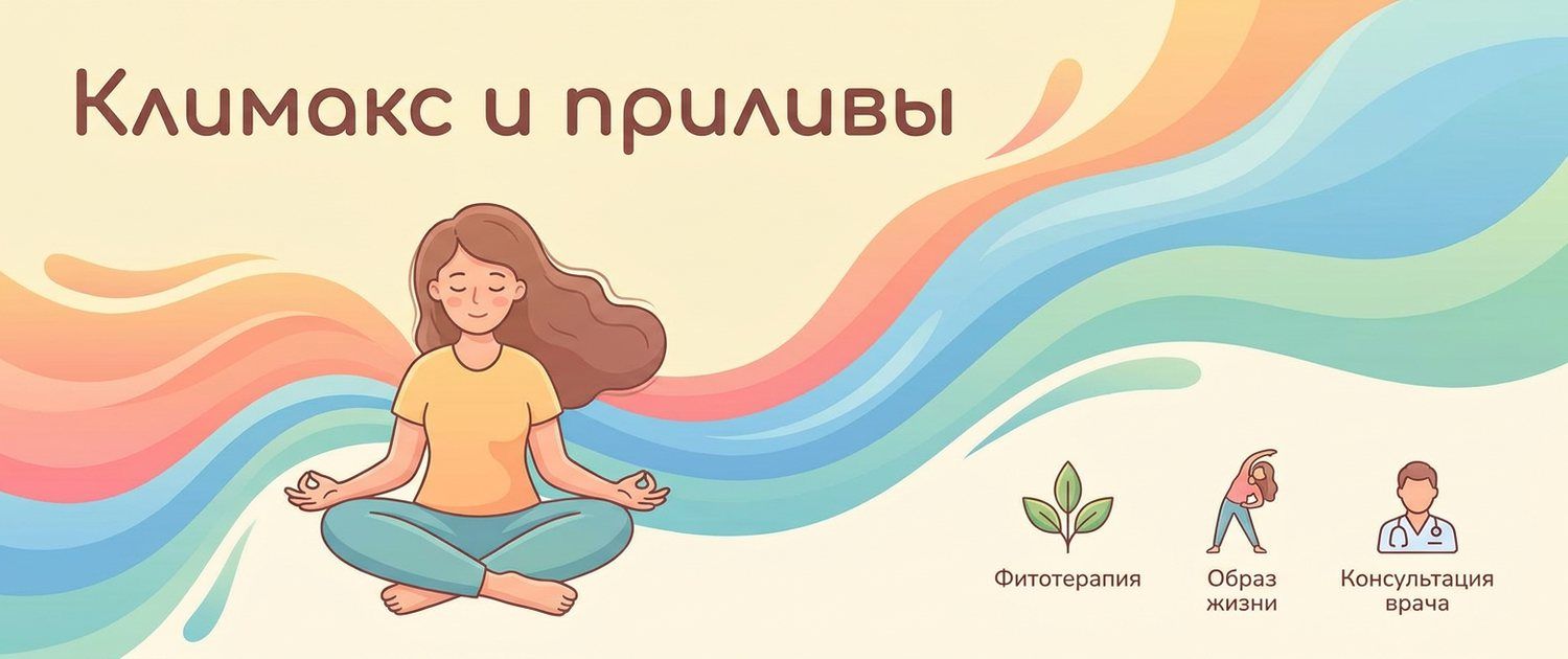 Климакс: симптомы, приливы и какие анализы сдавать