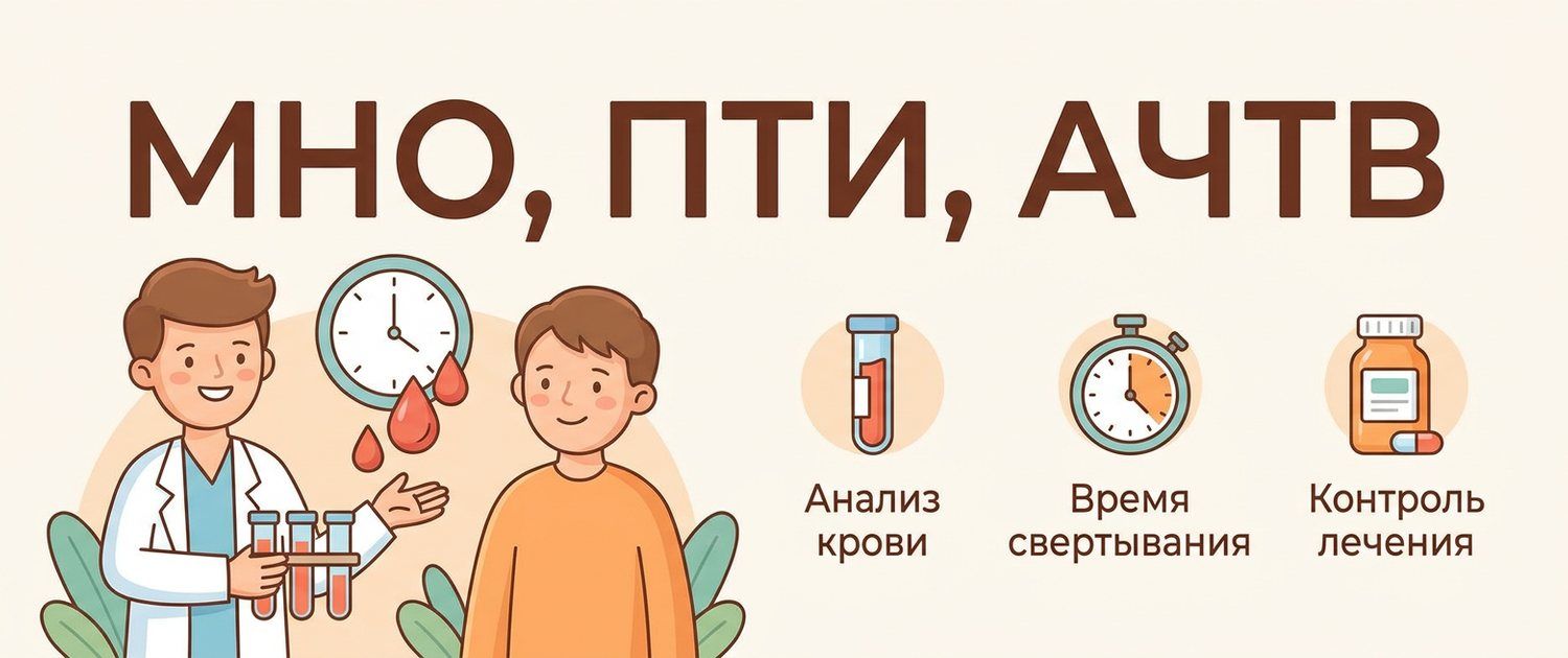 МНО, ПТИ и АЧТВ: что это и как читать эти показатели