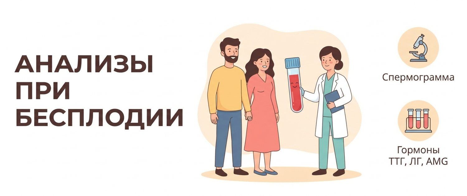 Мужское бесплодие: какие анализы сдать и с чего начать