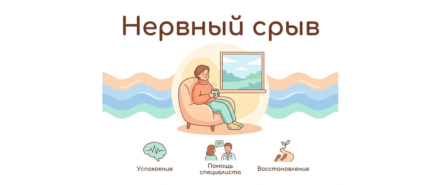 Нервный срыв: что это, признаки, симптомы и что делать