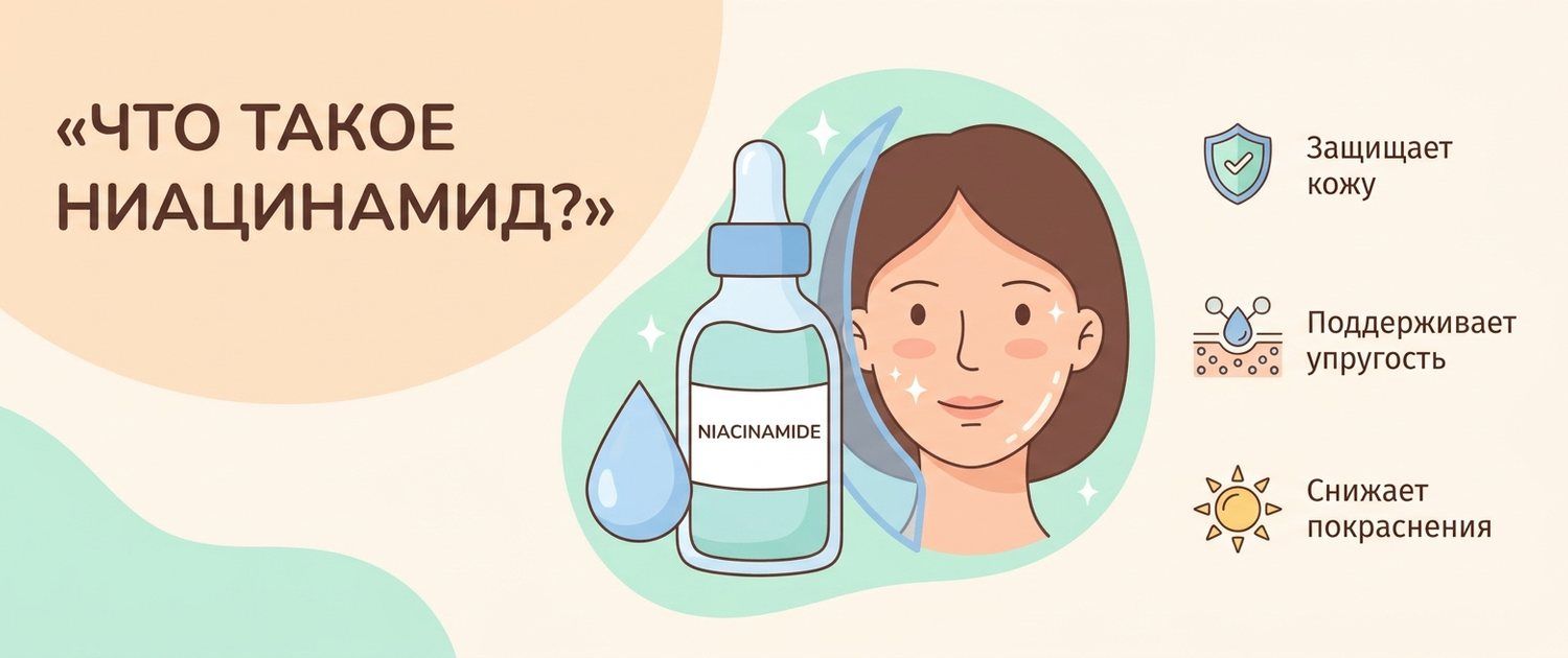 Ниацинамид: для чего нужен коже и кому он подходит