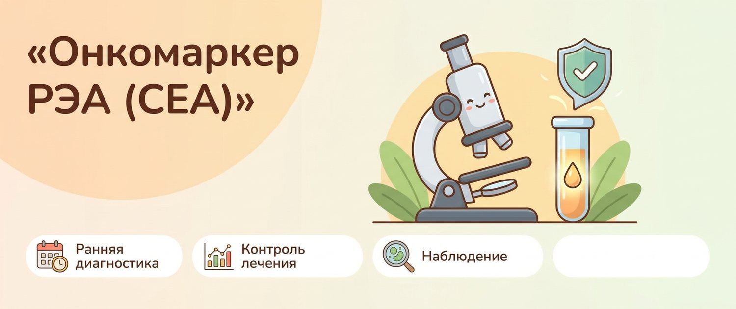 Онкомаркер РЭА (CEA): что означает и почему повышен