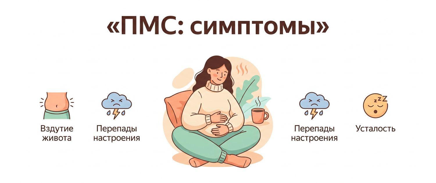 ПМС: симптомы и признаки предменструального синдрома
