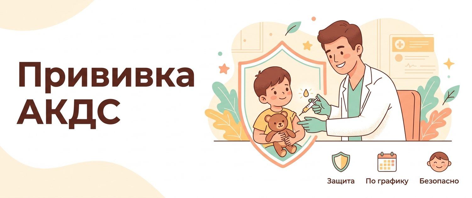 АКДС: прививка от коклюша, дифтерии и столбняка, реакция