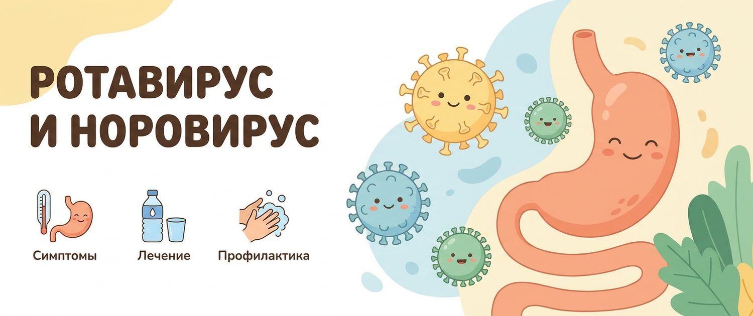 Ротавирус и норовирус: симптомы, сколько заразен, вакцина
