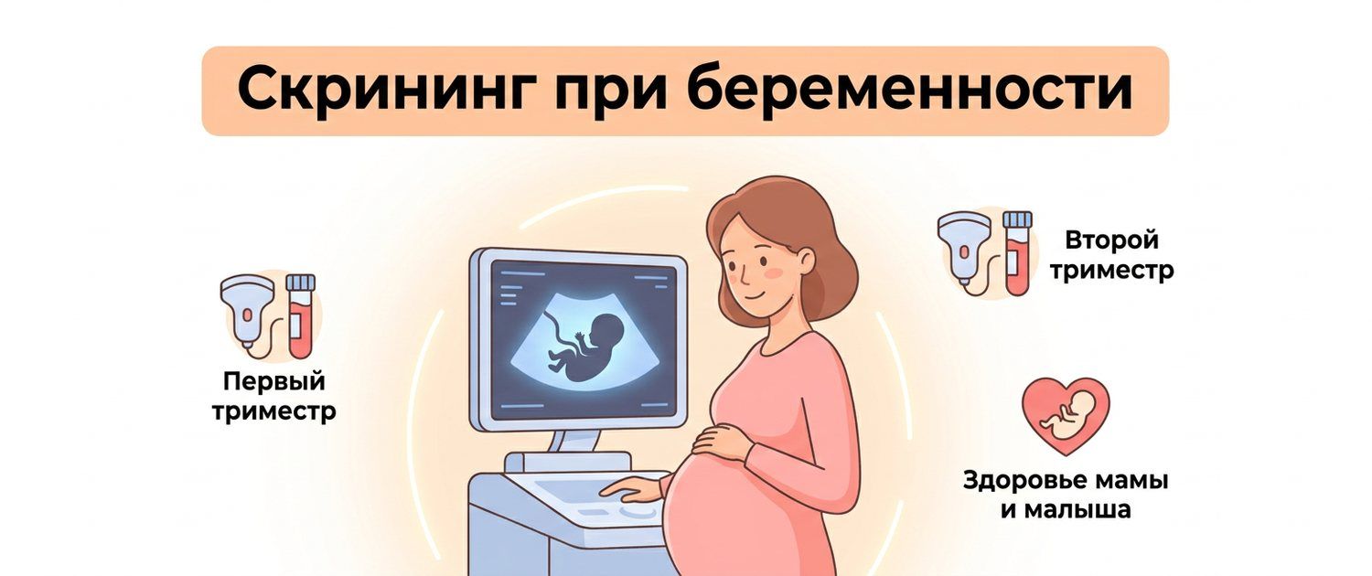 Скрининг при беременности: сроки, что показывает и нормы