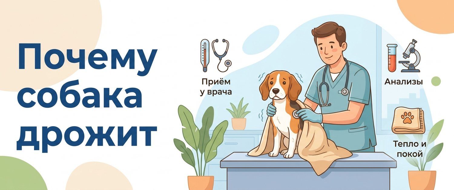 Собака дрожит: холод и страх или боль, лихорадка и отравление