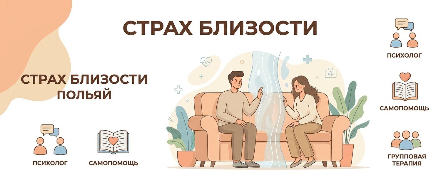 Страх близости в отношениях: причины и как перестать бояться