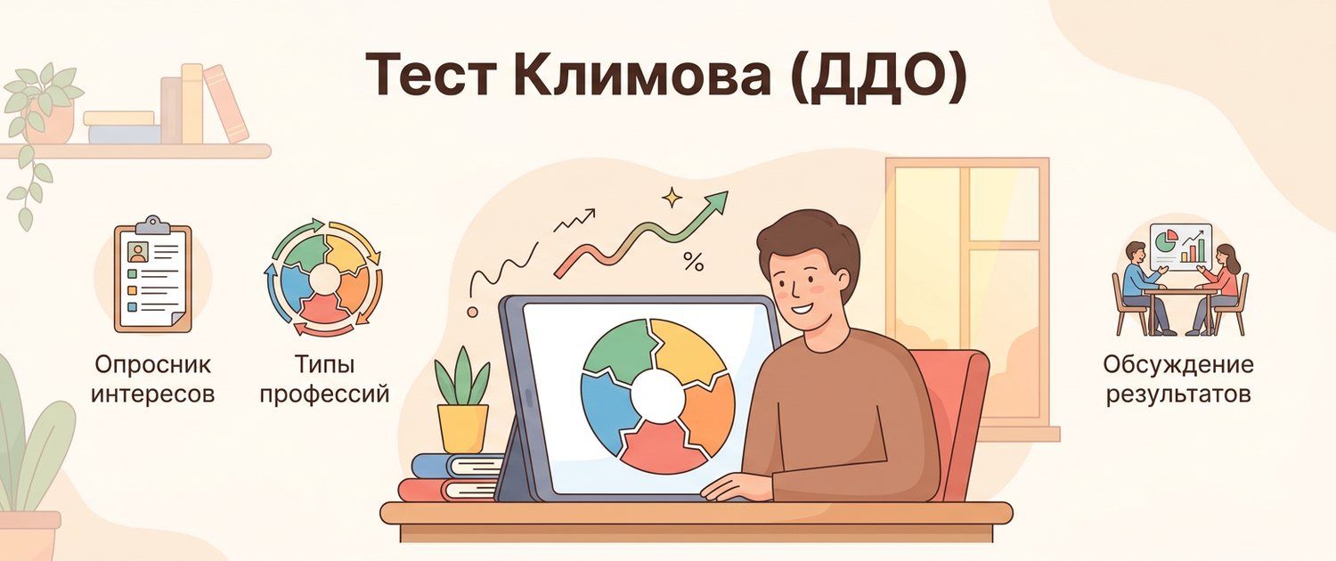 Тест Климова (ДДО): что он меряет и чего не меряет