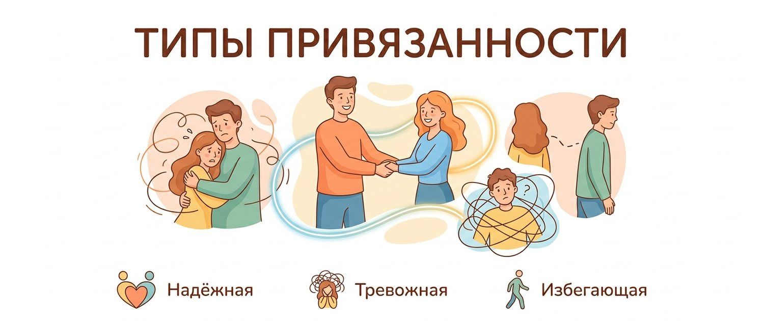 Типы привязанности: какие бывают и как определить свой