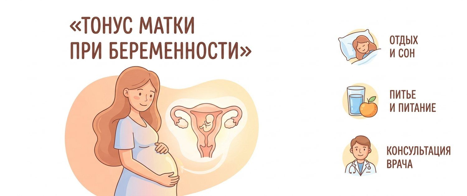 Тонус матки при беременности: симптомы, причины и что делать