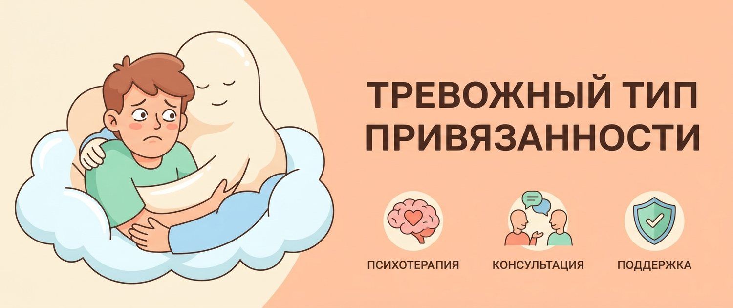 Тревожный тип привязанности: признаки и как с этим жить