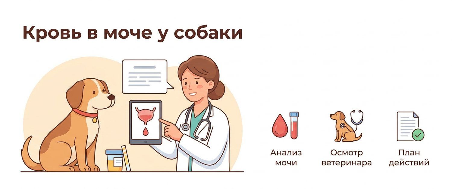 У собаки кровь в моче: цистит, камни или простата у кобеля