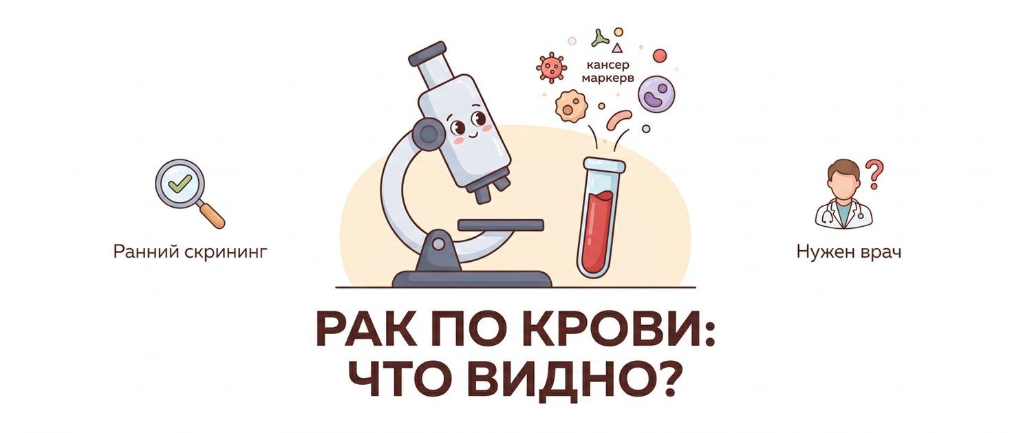 Виден ли рак по анализу крови: честный ответ врача