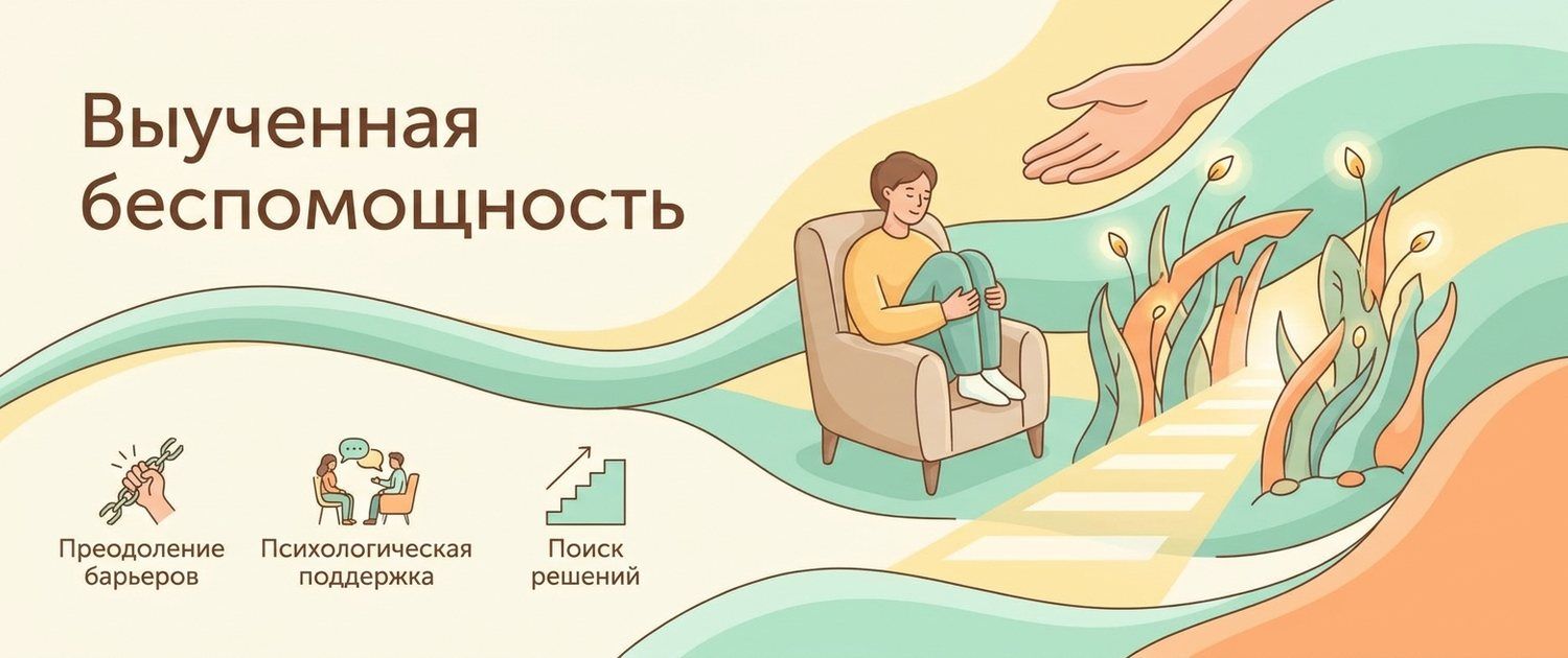 Выученная беспомощность: что это и как из неё выходят