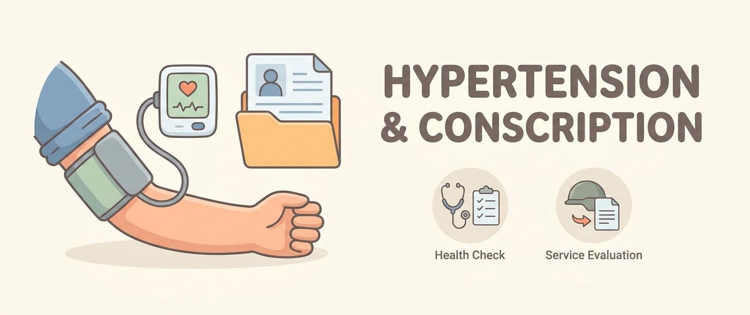 Hypertension and Military Service: Stages and Blood Pressure