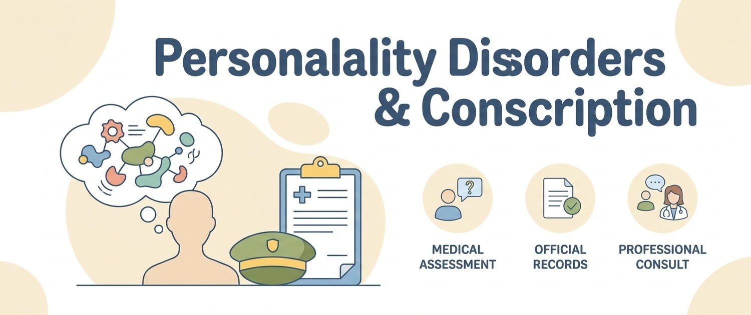 Personality Disorders, ADHD and Autism at the Military Board