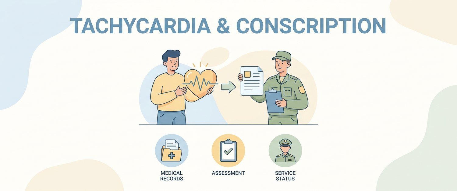 Tachycardia and Military Service: Articles 42 and 47 Explained