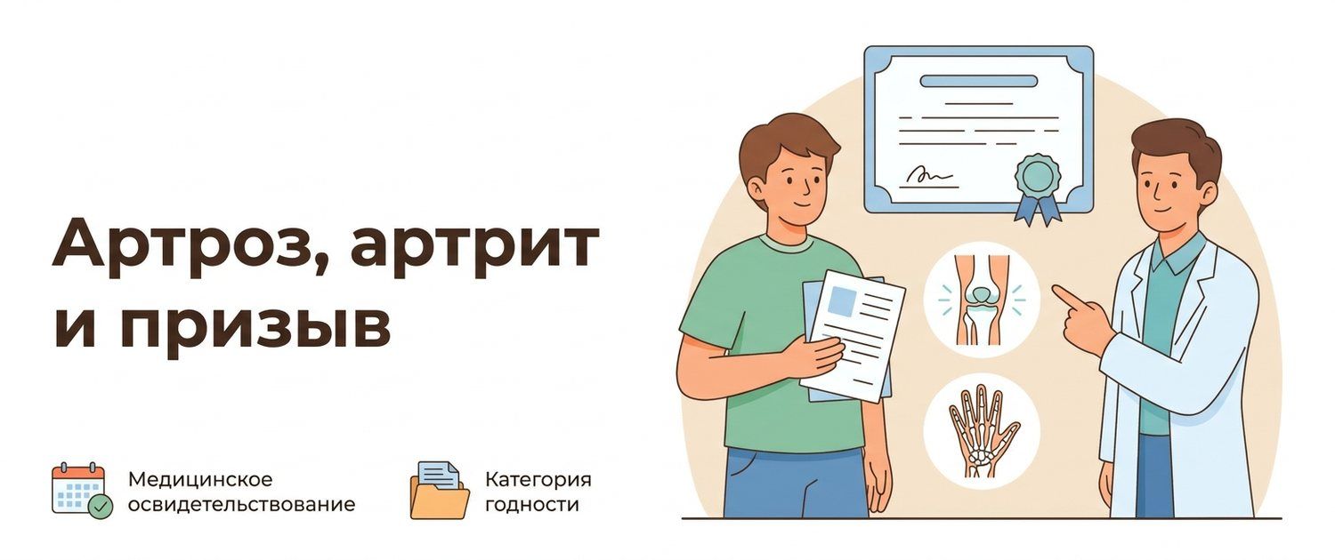 Берут ли в армию с артрозом и артритом: ширина суставной щели