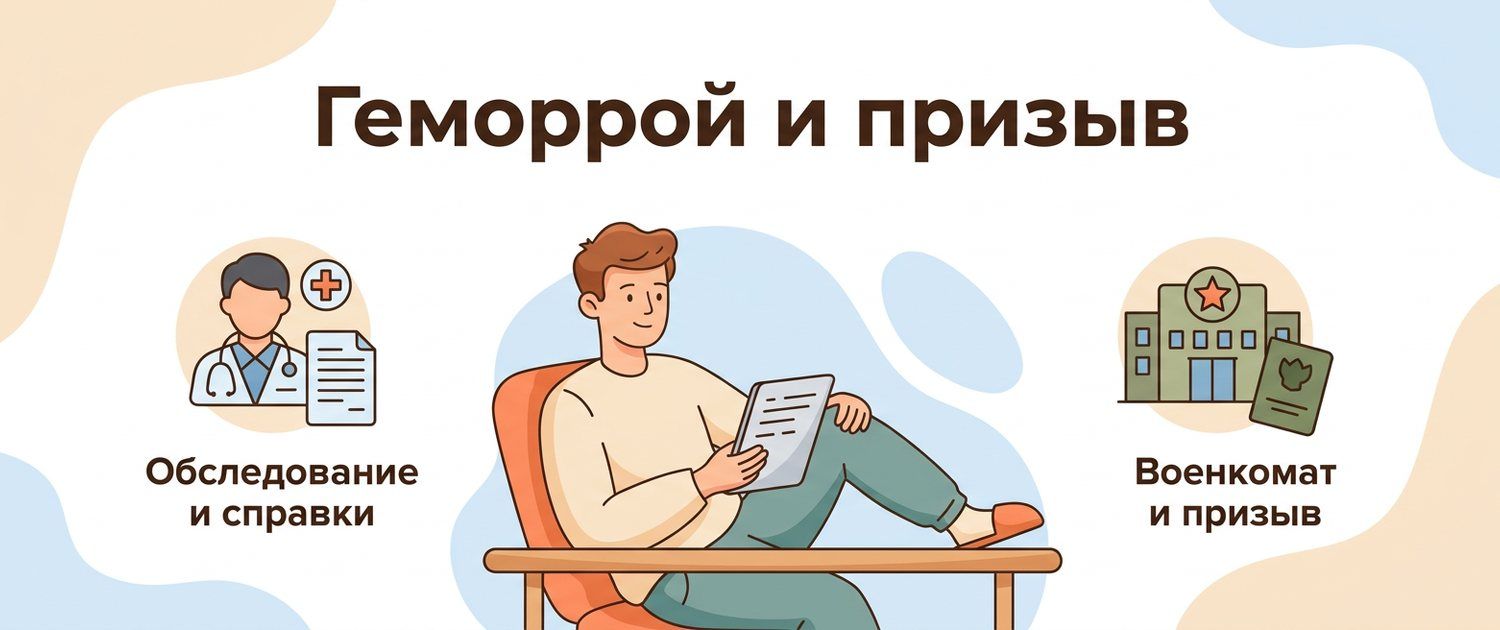 Берут ли в армию с геморроем: категория годности по статье 46