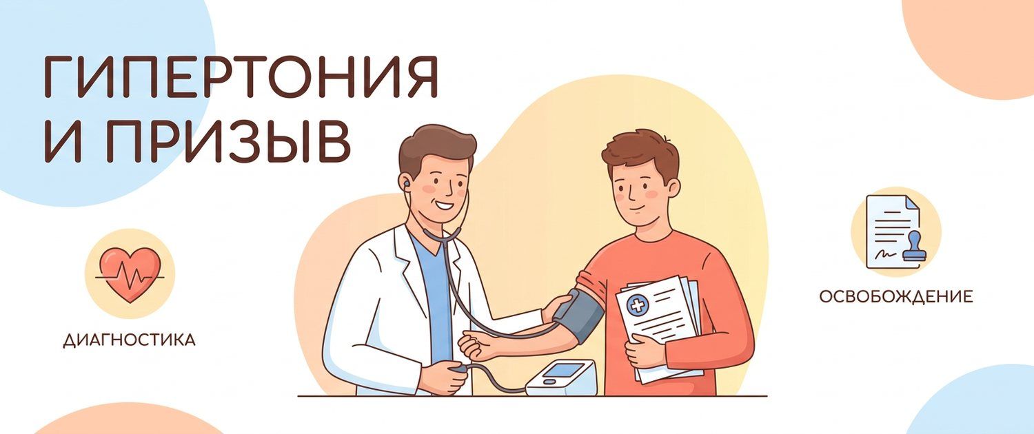 Берут ли в армию с гипертонией: стадии и цифры давления