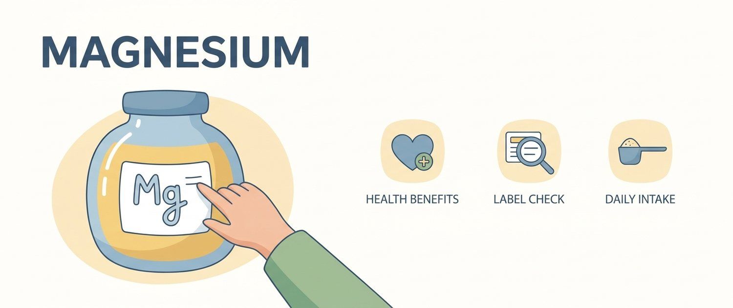 Magnesium Citrate, Chelate, Glycinate or B6: Choosing by the Label