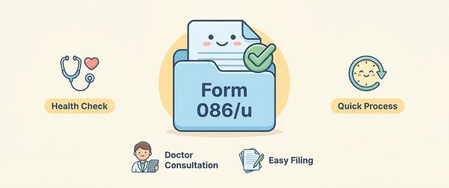 Form 086/u Certificate: Which Tests to Take and Which Doctors to See