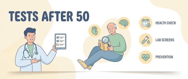 What Tests to Take After 50: Screenings for Men and Women