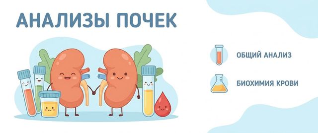 Какие анализы сдать, чтобы проверить почки: креатинин и СКФ
