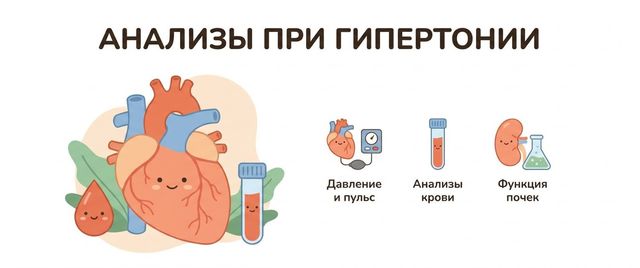 Какие анализы сдать при высоком давлении и гипертонии