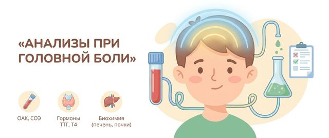 Какие анализы сдать при головной боли и зачем они нужны