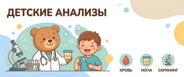 Какие анализы сдать ребёнку: базовый список по возрасту и поводу