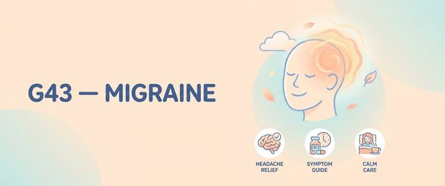 G43 — What the Migraine Code Means in ICD-10 and What to Do